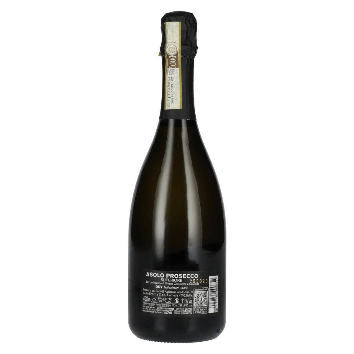 BEDIN Asolo Prosecco Superiore Millesimato Dry DOCG 2024 11% Vol. 0,75l