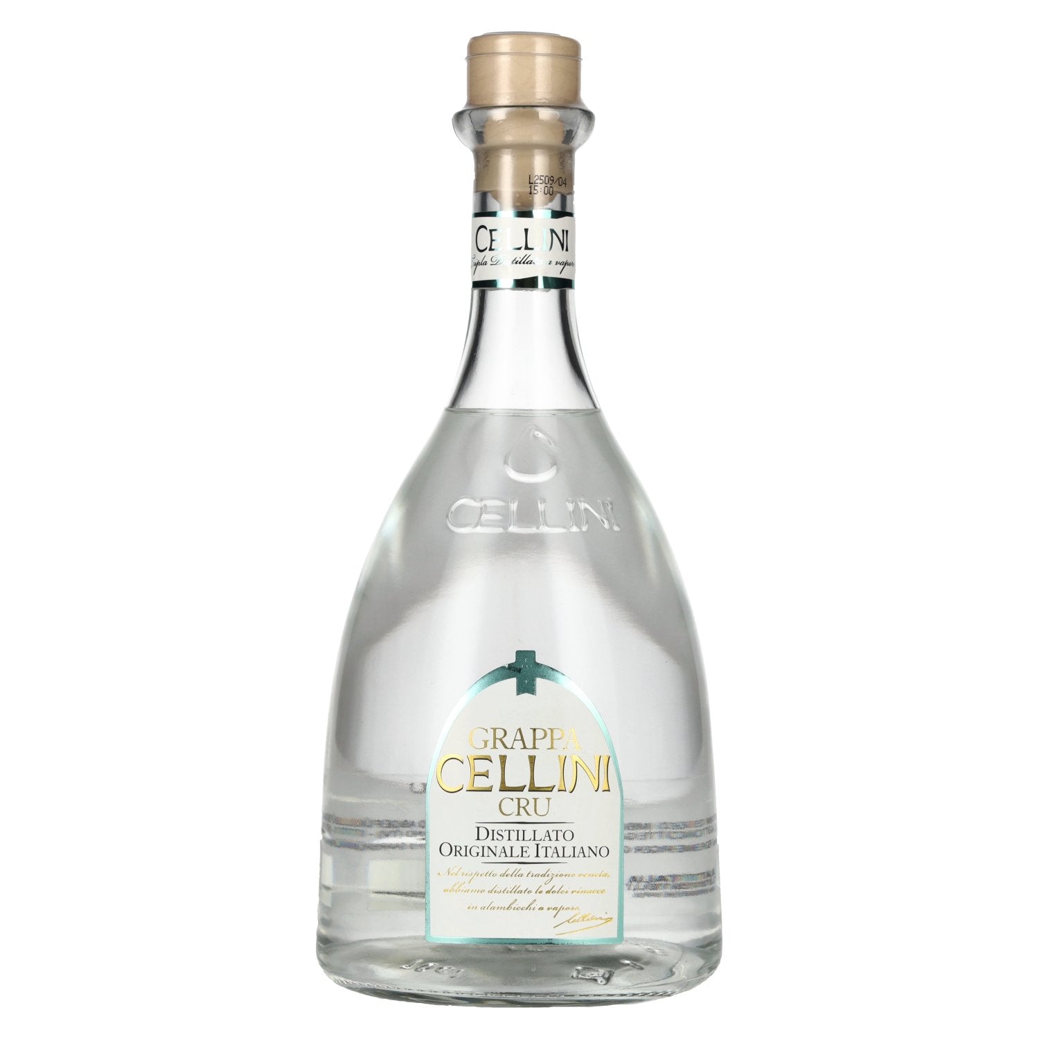 Cellini Grappa Cru Bianca 38% Vol. 0,7l