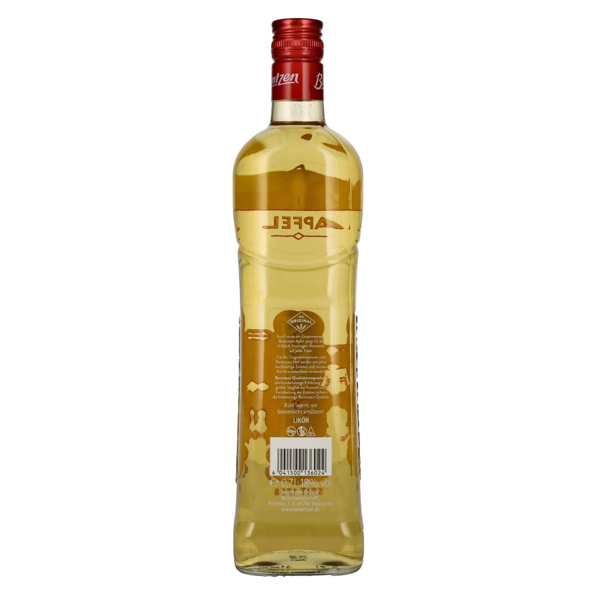 Berentzen Das Original Apfel Likör 18% Vol. 0,7l