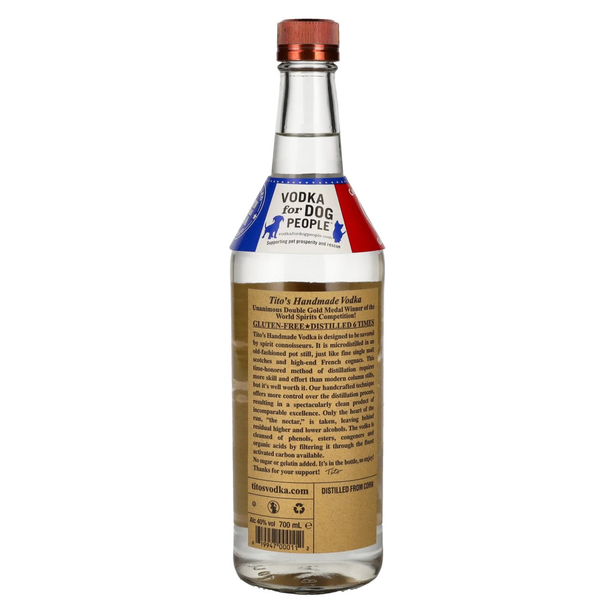 Tito's Handmade Vodka 40 % vol. 0,7 l