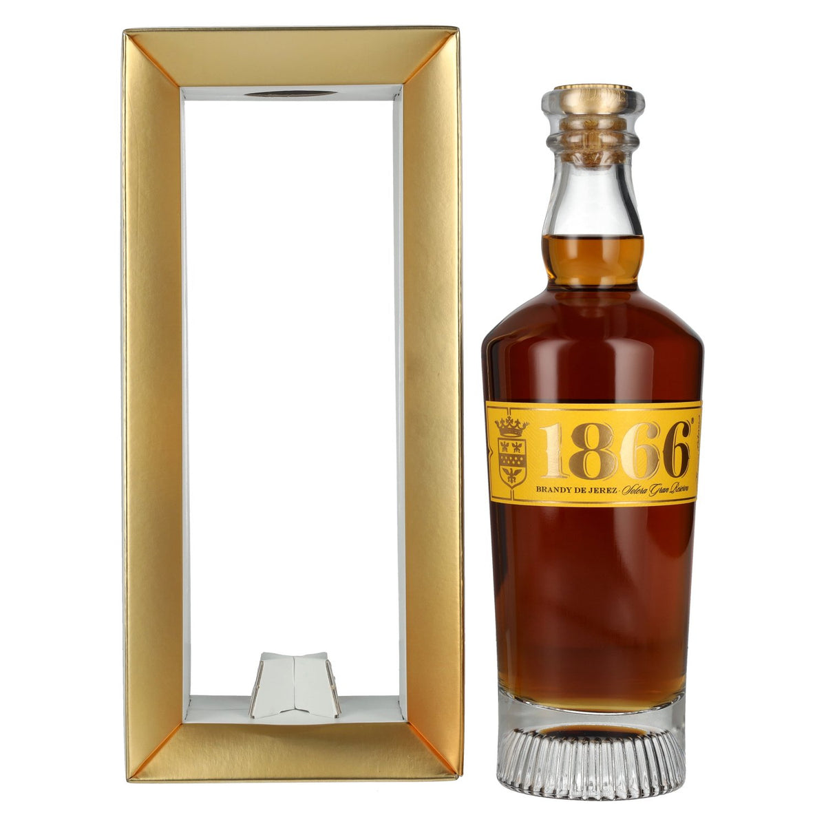 1866 Brandy Solera Gran Reserva 40% Vol. 0,7l in gift box
