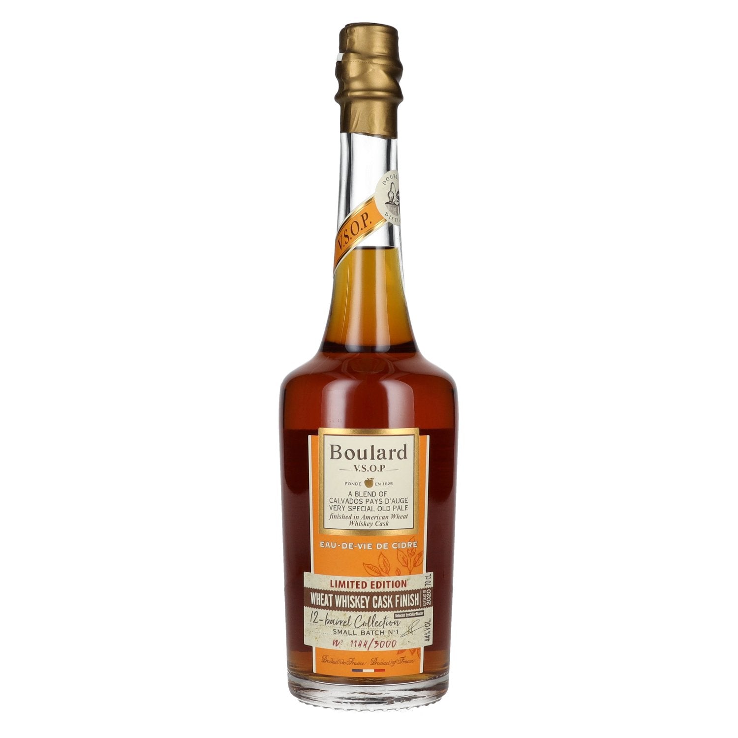 Boulard Calvados Pays d'Auge V.S.O.S. Wheat Whiskey Cask Finish Limited Edition 44% Vol. 0,7l