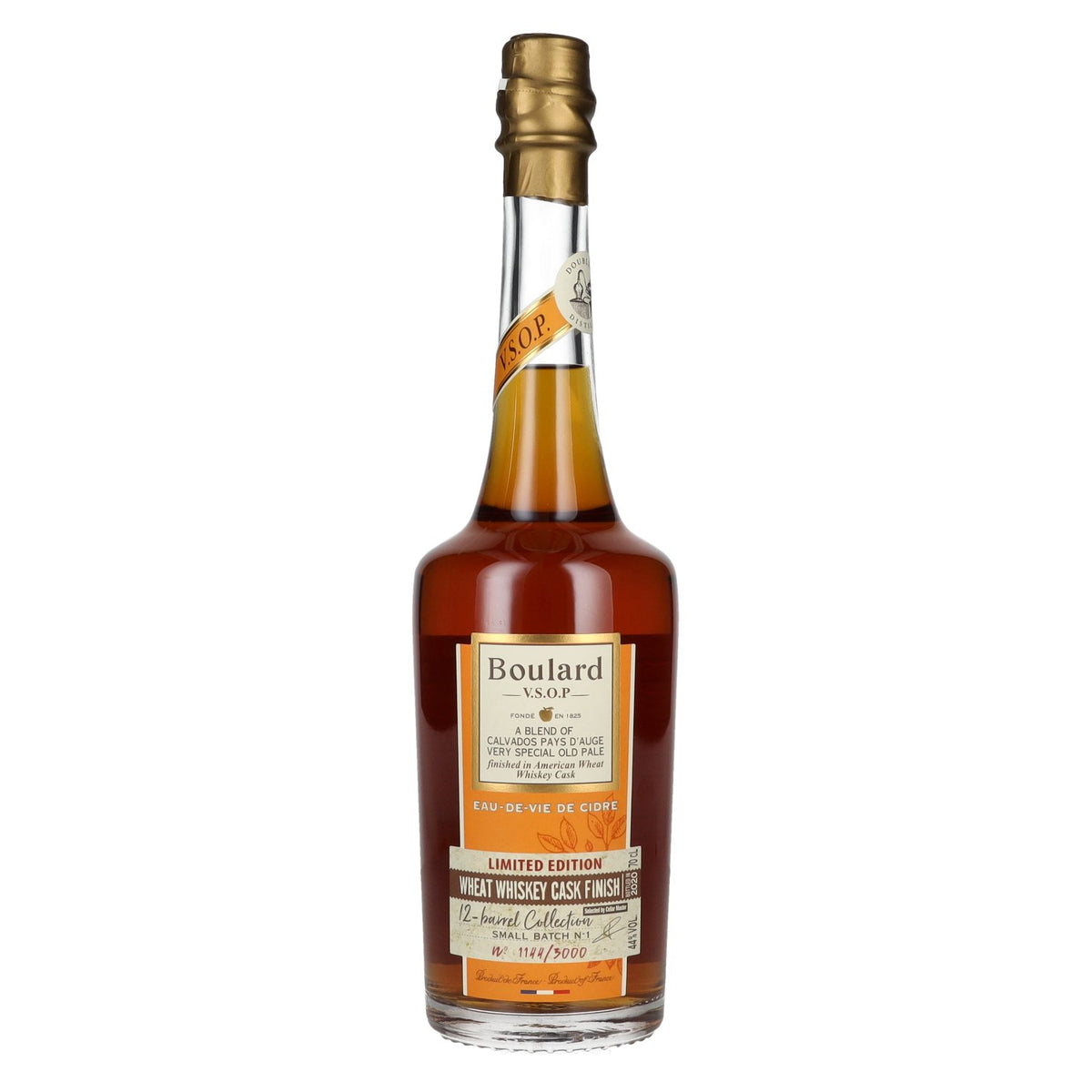 Boulard Calvados Pays d'Auge V.S.O.P. Wheat Whiskey Cask Finish Limited Edition 44% Vol. 0,7l