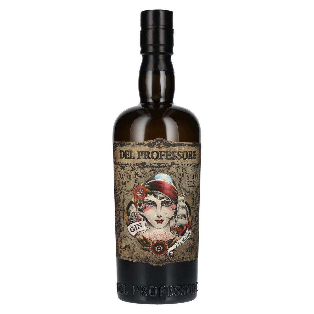 Del Professore Gin À LA MADAME, released in 2022, 42.9% ABV, 0.7 litres
