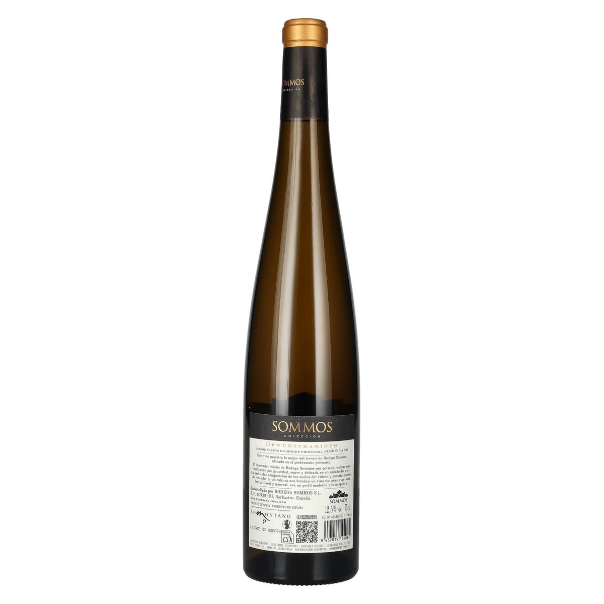 SOMMOS Colección Gewürztraminer Somontano AOP 2024 12,5 % vol. 0,75 l