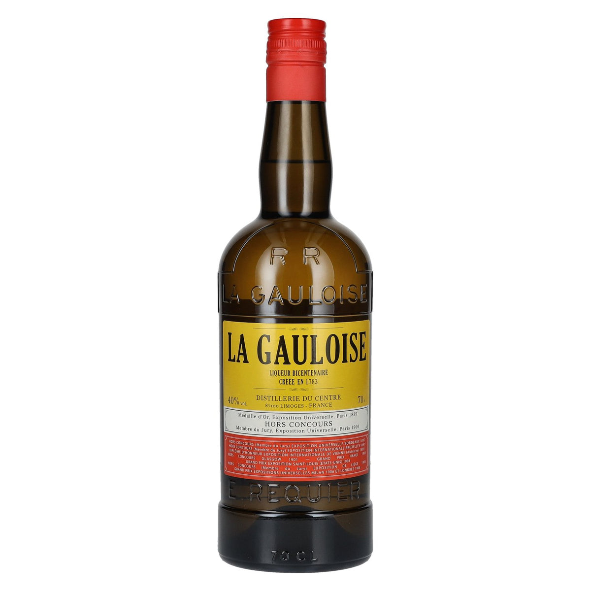 La Gauloise Liqueur Bicentenaire Jaune 40% ABV 0.7l