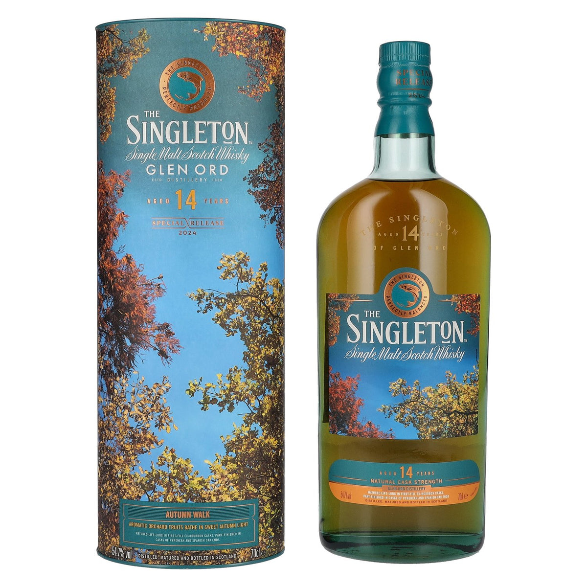 The Singleton 14 Years Old Glen Ord Autumn Walk Single Malt Special Release 2024 54,7% Vol. 0,7l in Geschenkbox