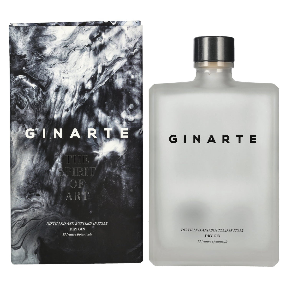GINARTE Dry Gin The Spirit Of Art 43,5% Vol. 0,7l in Geschenkbox