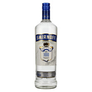 Smirnoff Triple Distilled 100 PROOF Wodka Blue Label 50% vol. 1 l