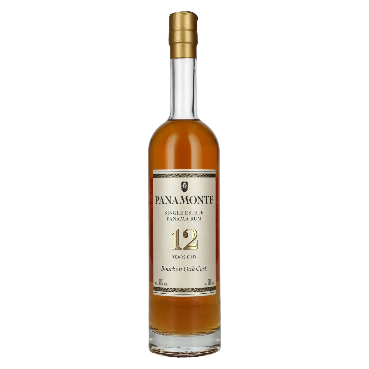 Panamonte 12 Years Old Single Estate Panama Rum 40% Vol. 0,7l