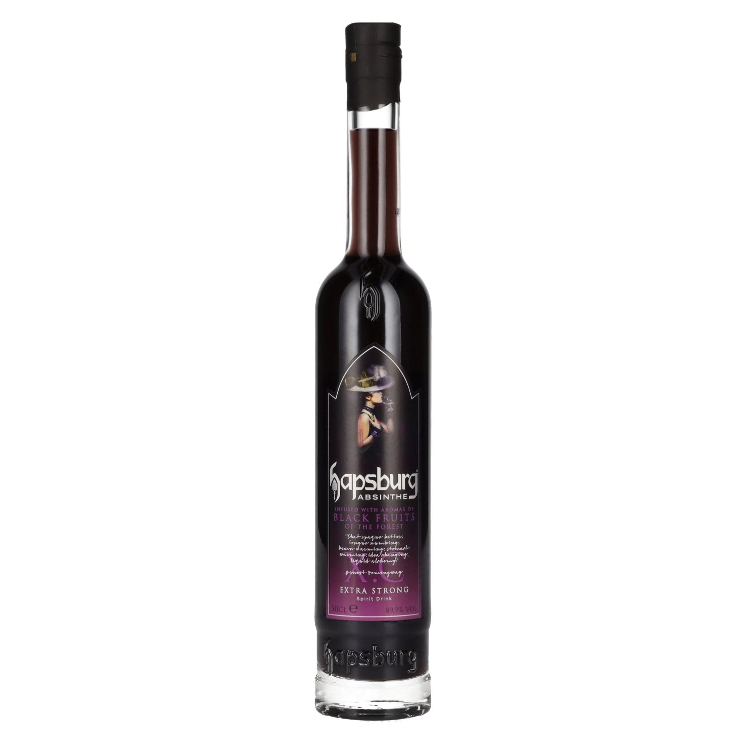 Hapsburg Absinthe X.C EXTRA STRONG Black Fruits of the Forest 89,9% vol. 0,5l