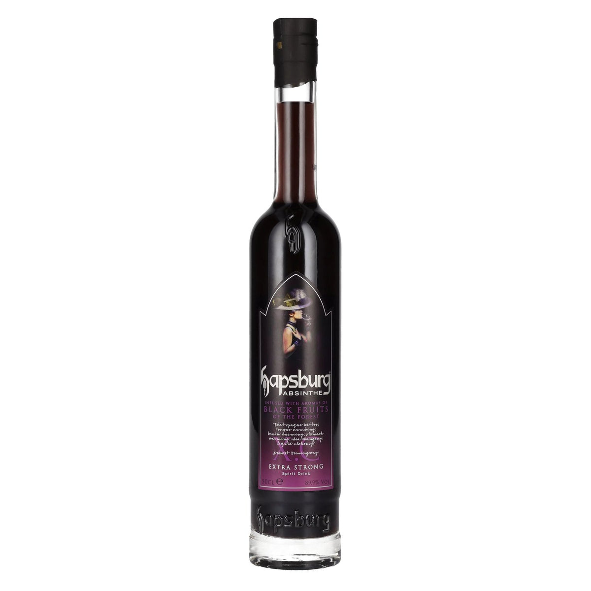 Hapsburg Absinthe X.C EXTRA STRONG Fruits noirs des bois 89,9 % vol. 0,5 l
