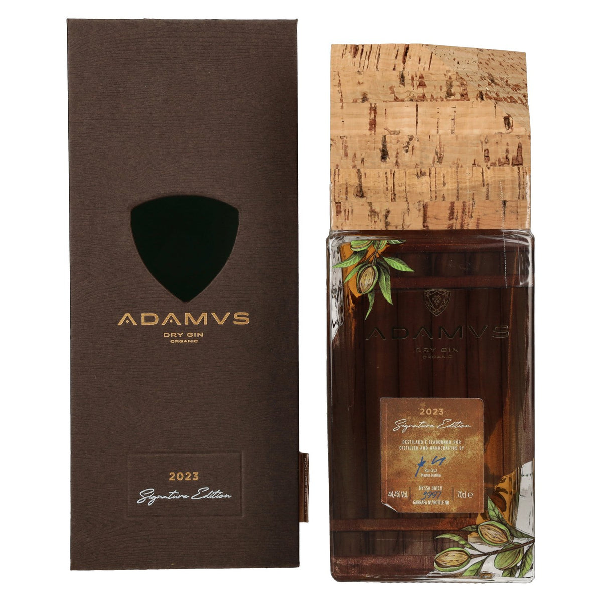 Adamus Dry Gin Organic Signature Edition 2023 44,4% Vol. 0,7l in Geschenkbox