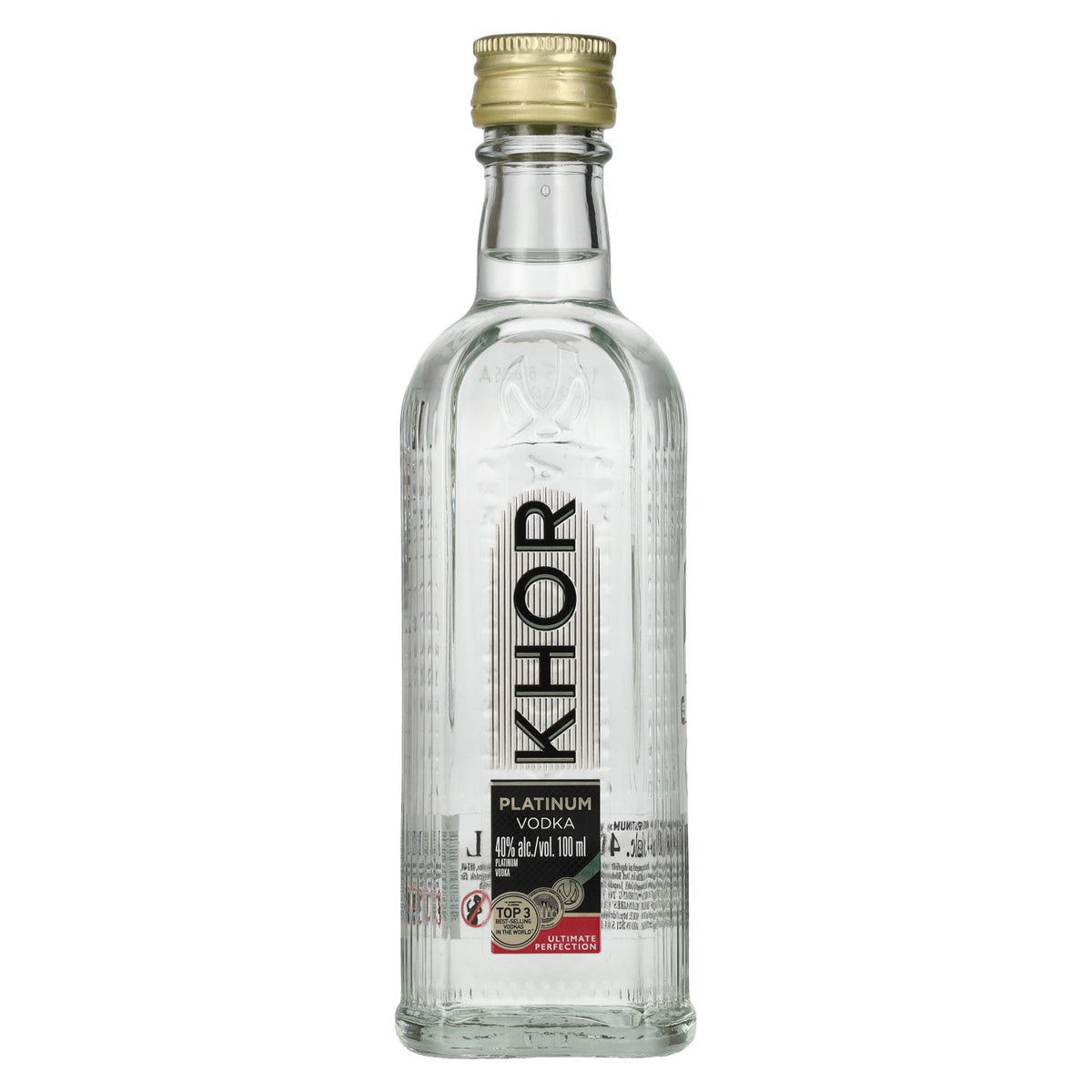 Khortytsa Vodka KHOR PLATINUM 40 % vol., 0,1 l