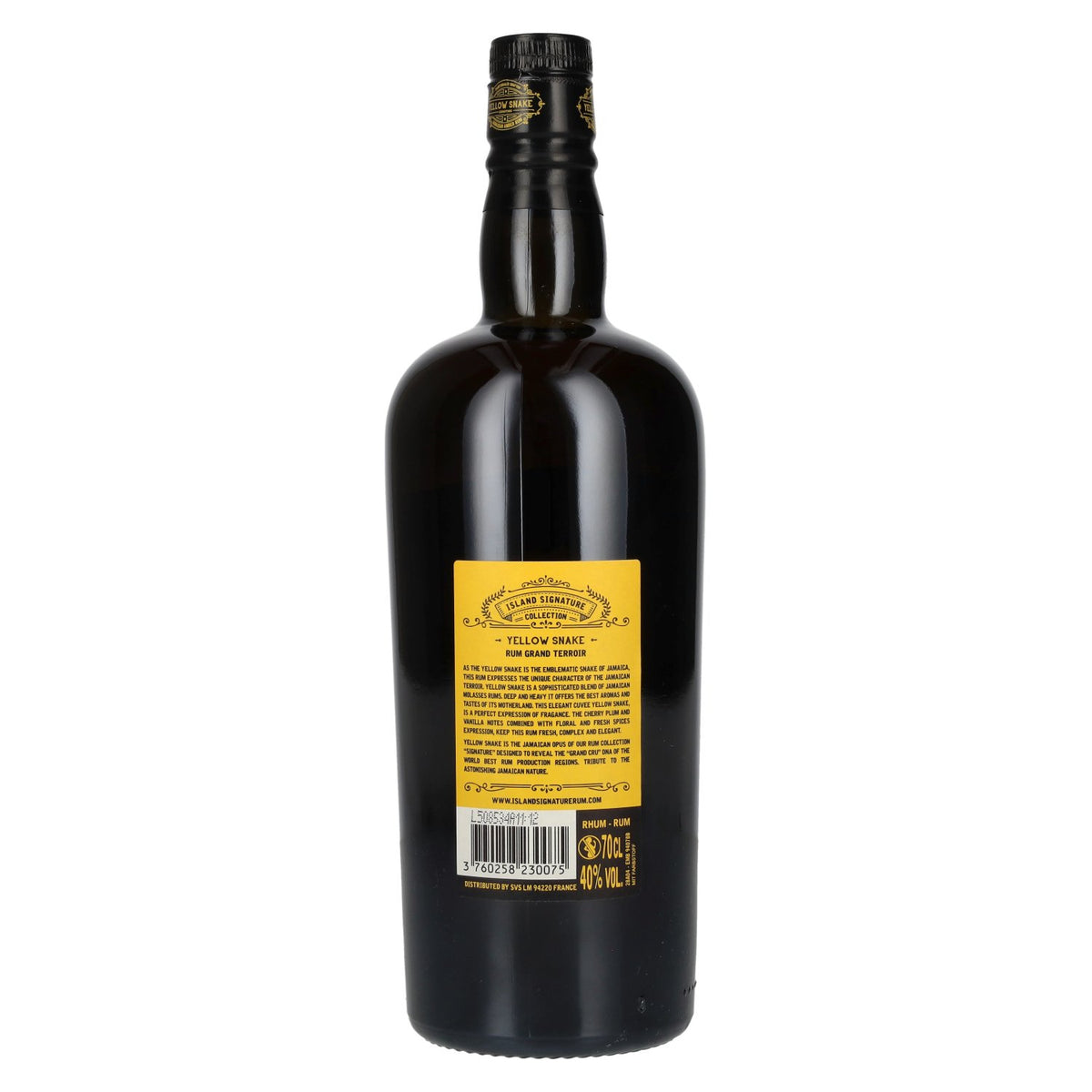 Rhum Yellow Snake Jamaica 40 % vol. 0,7 l