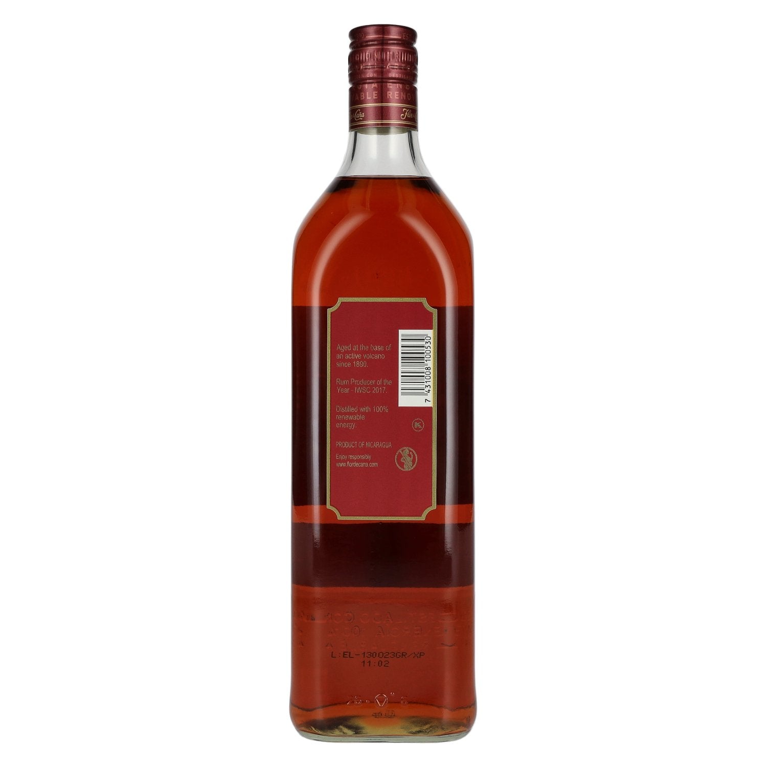 Flor de Caña 7 Years Old GRAN RESERVA Single Estate Rum 37,5% Vol. 1l