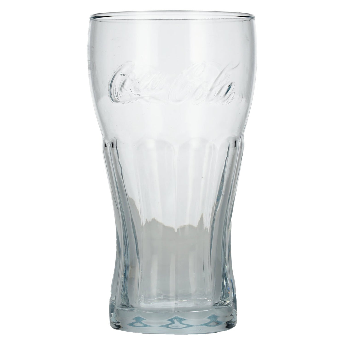 Coca Cola contour glass 0.5 litre with calibration
