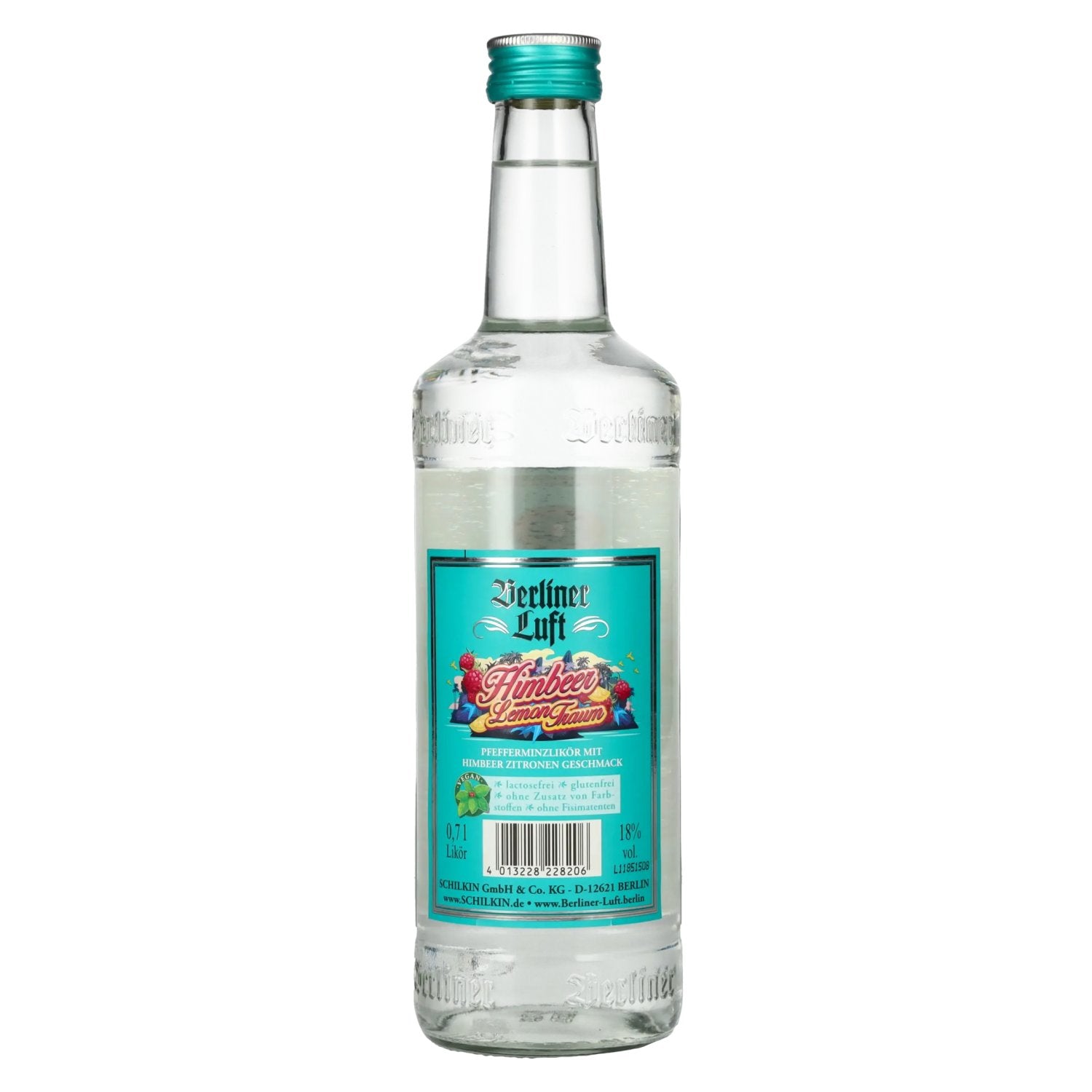 Berliner Luft RASPBERRY LEMON DREAM De frisse pepermuntlikeur 18% vol. 0.7l
