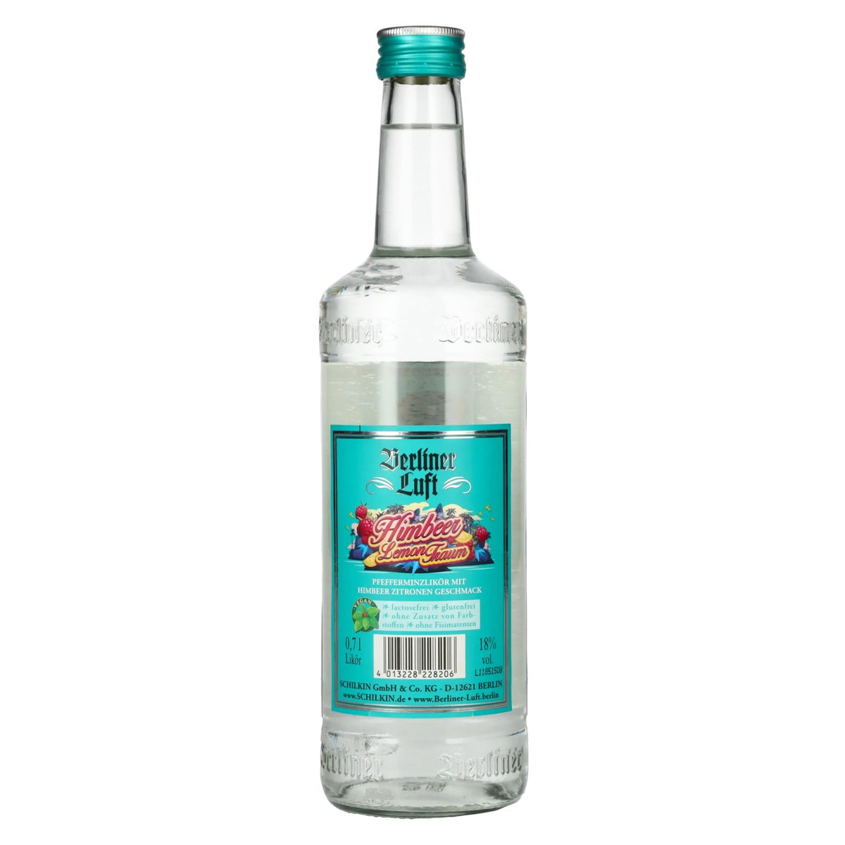 Berliner Luft RASPBERRY LEMON DREAM De frisse pepermuntlikeur 18% vol. 0.7l