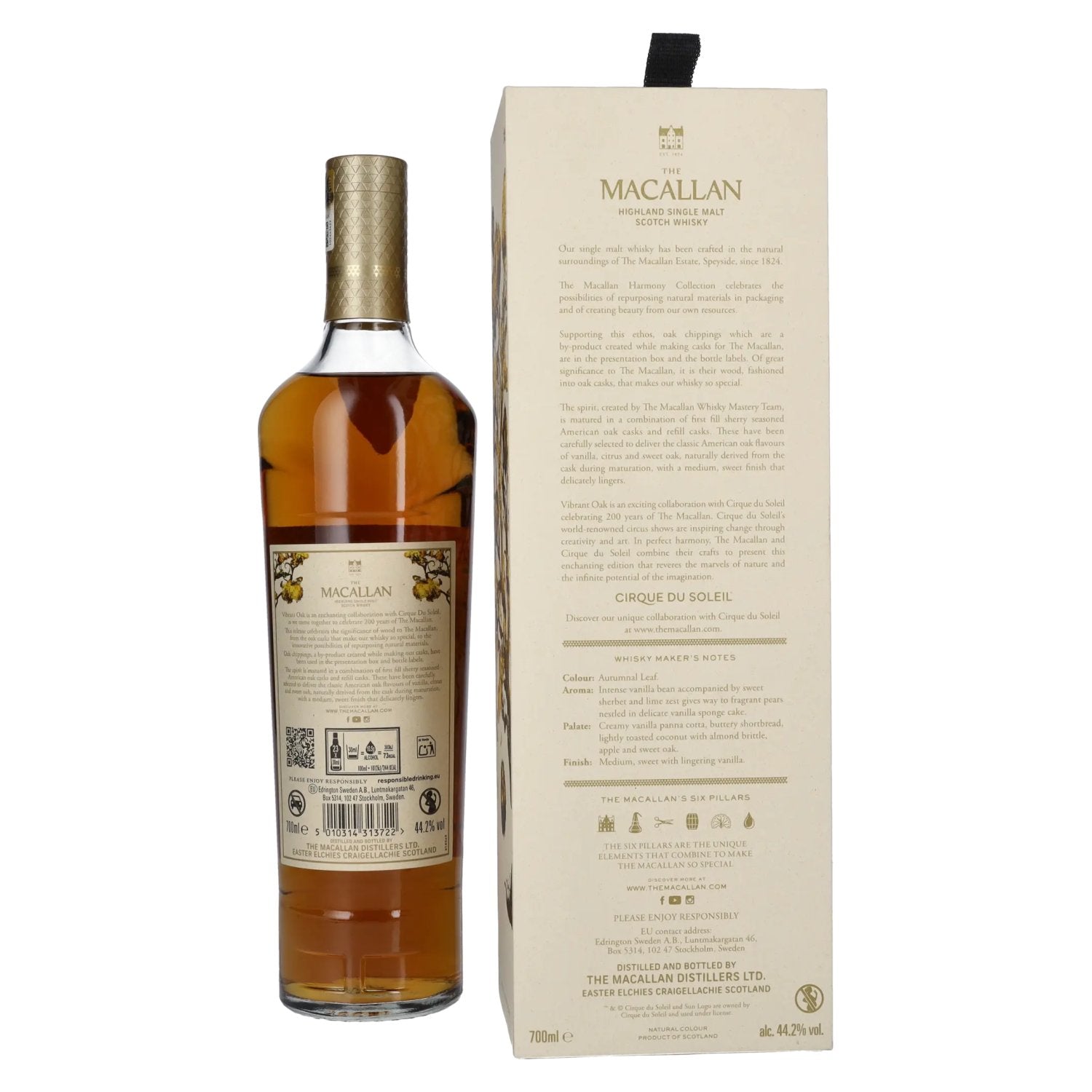 The Macallan The Harmony Collection VIBRANT OAK 44,2% Vol. 0,7l in gift box