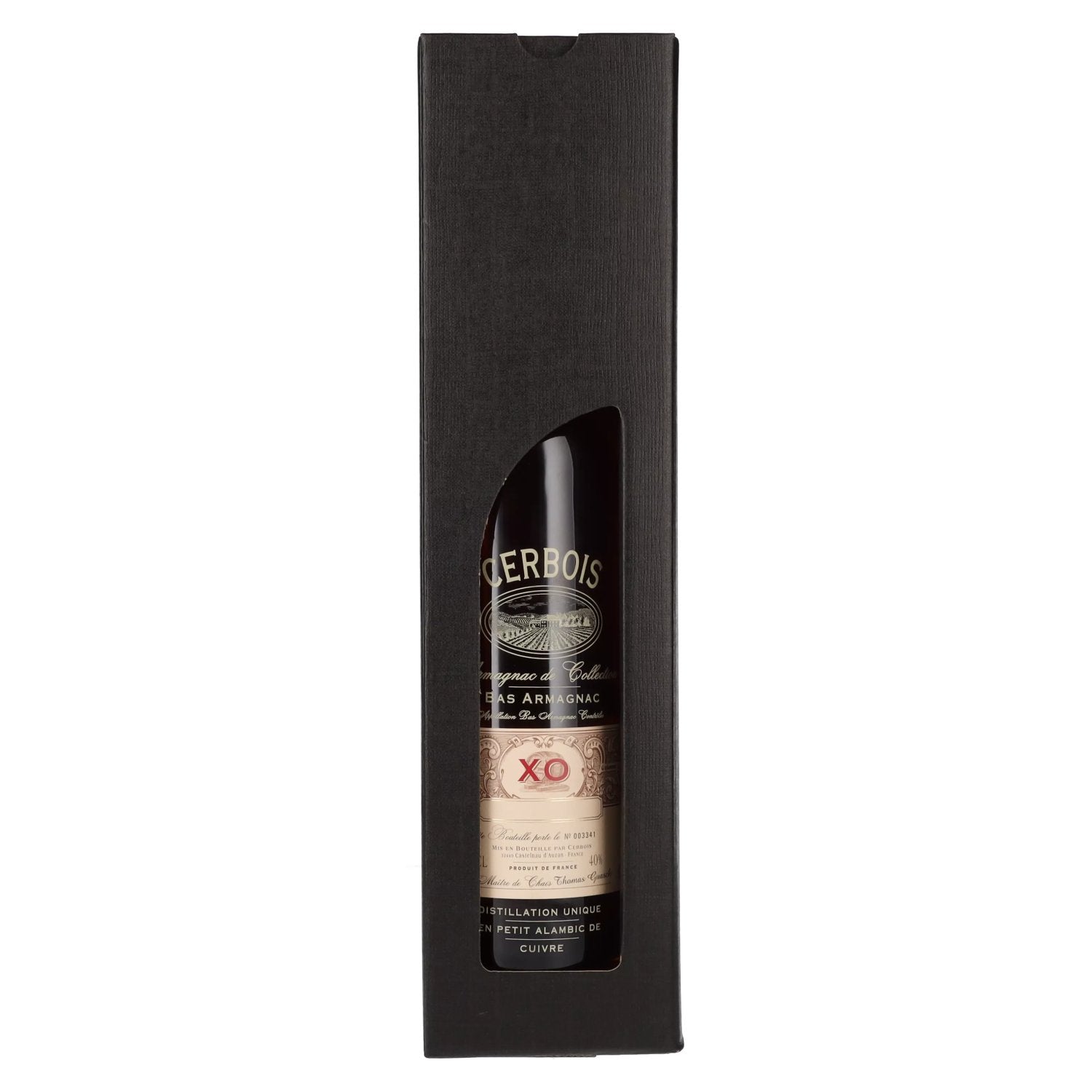 Cerbois Bas Armagnac XO 40% vol. 0,7l en coffret cadeau