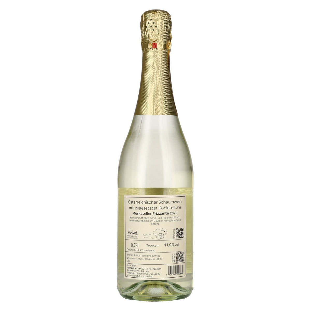 MICHAEL Muscat Frizzante 2025 11% Vol. 0,75l