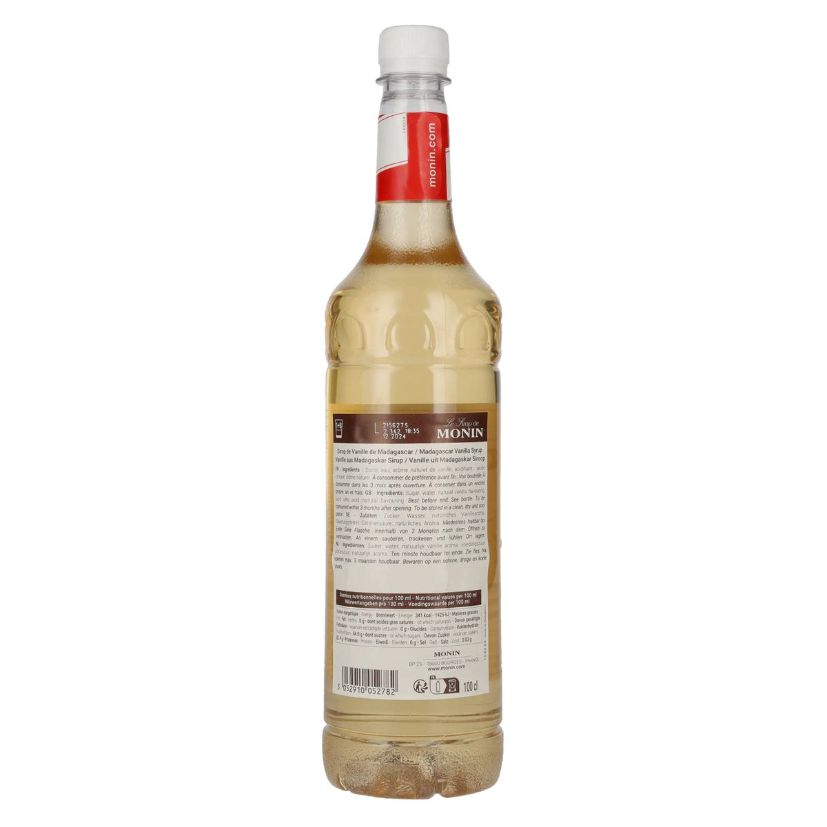 Monin VANILLE Madagaskar siroop 1 l PET