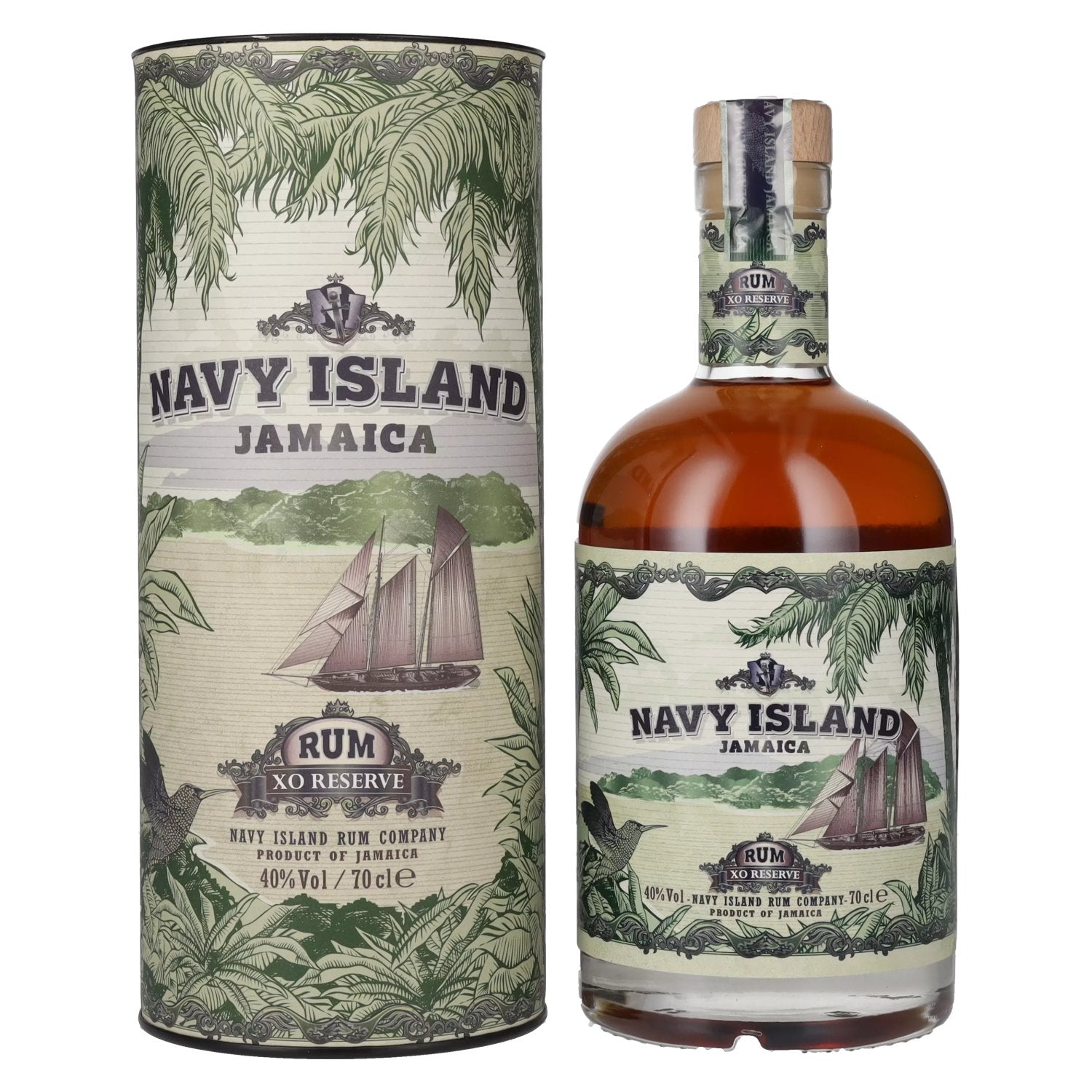 Navy Island JAMAICA XO Reserve Rum 40% Vol. 0,7l in geschenkverpakking