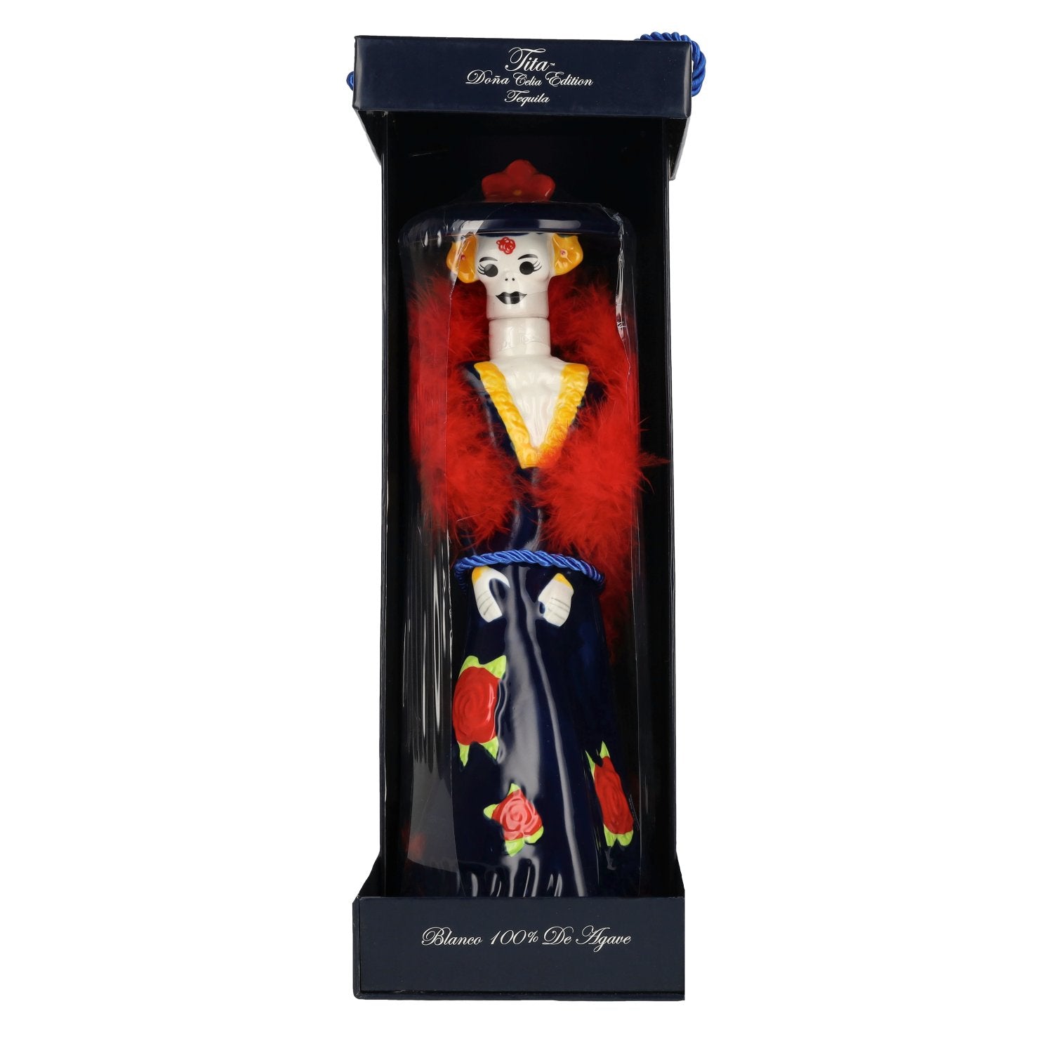 Dona Celia Tequila Blanco 100% de Agave 40% Vol. 0,7l in Geschenkbox