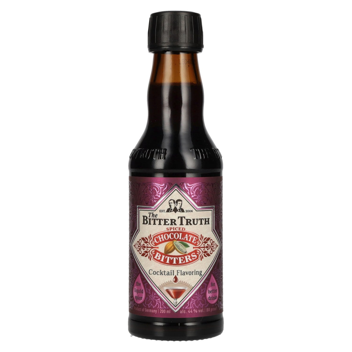 The Bitter Truth Spiced Chocolate 44 % vol., 0,2 l