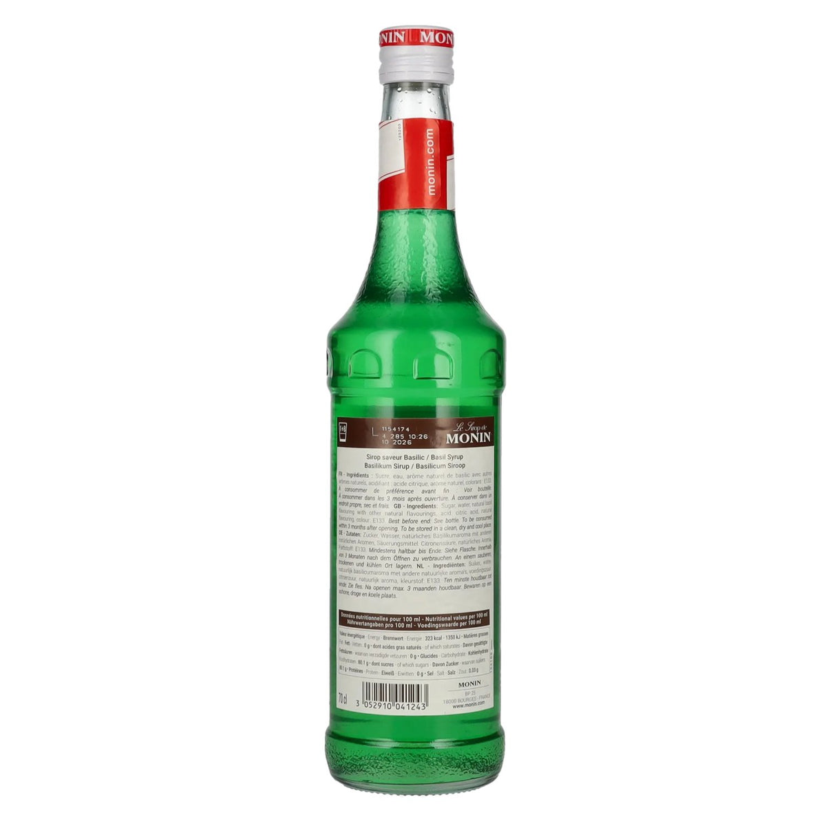 Monin BASIL Syrup 0.7l