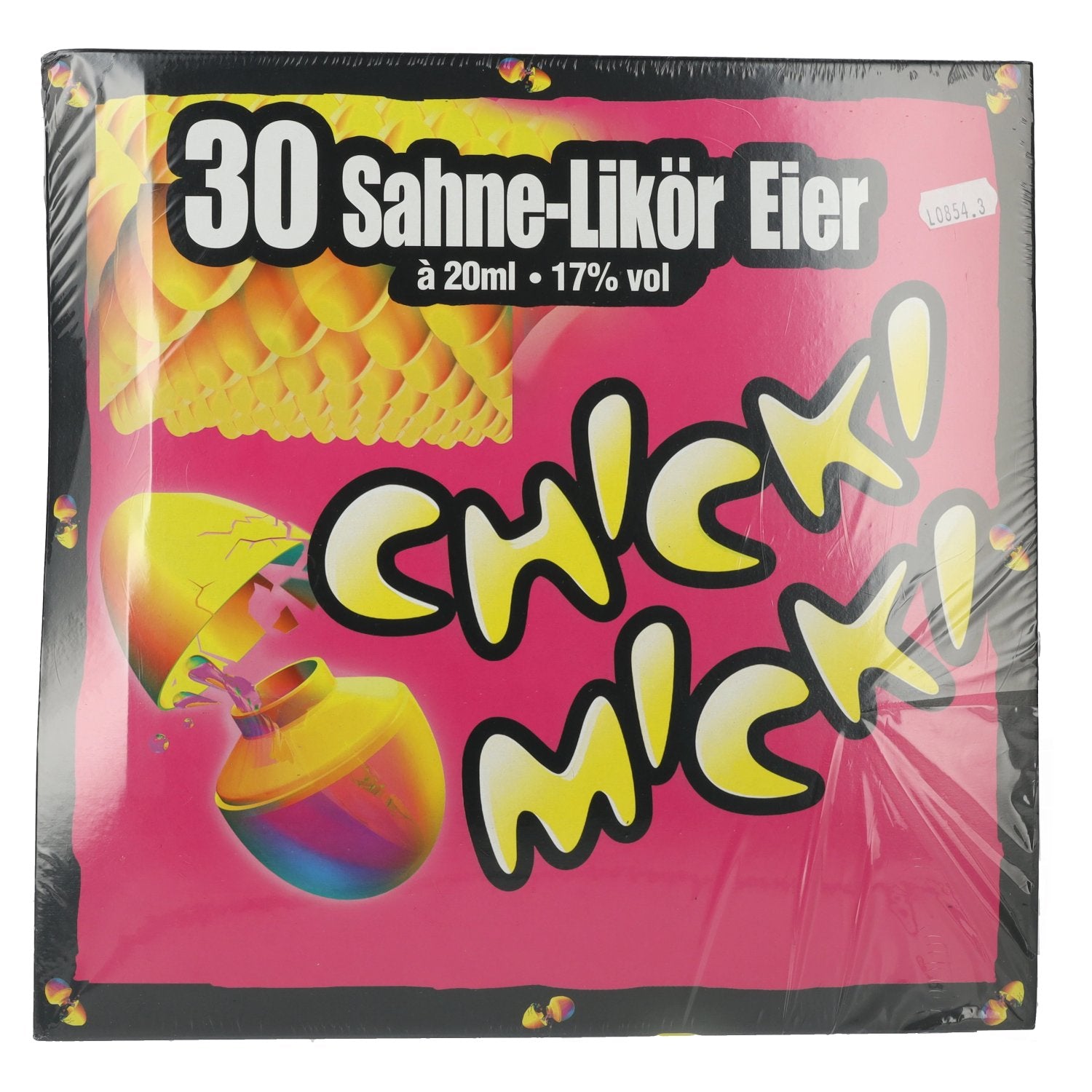 Chicki Micki Liqueur de crème Oeufs 17% Vol. 30x0,02l PET