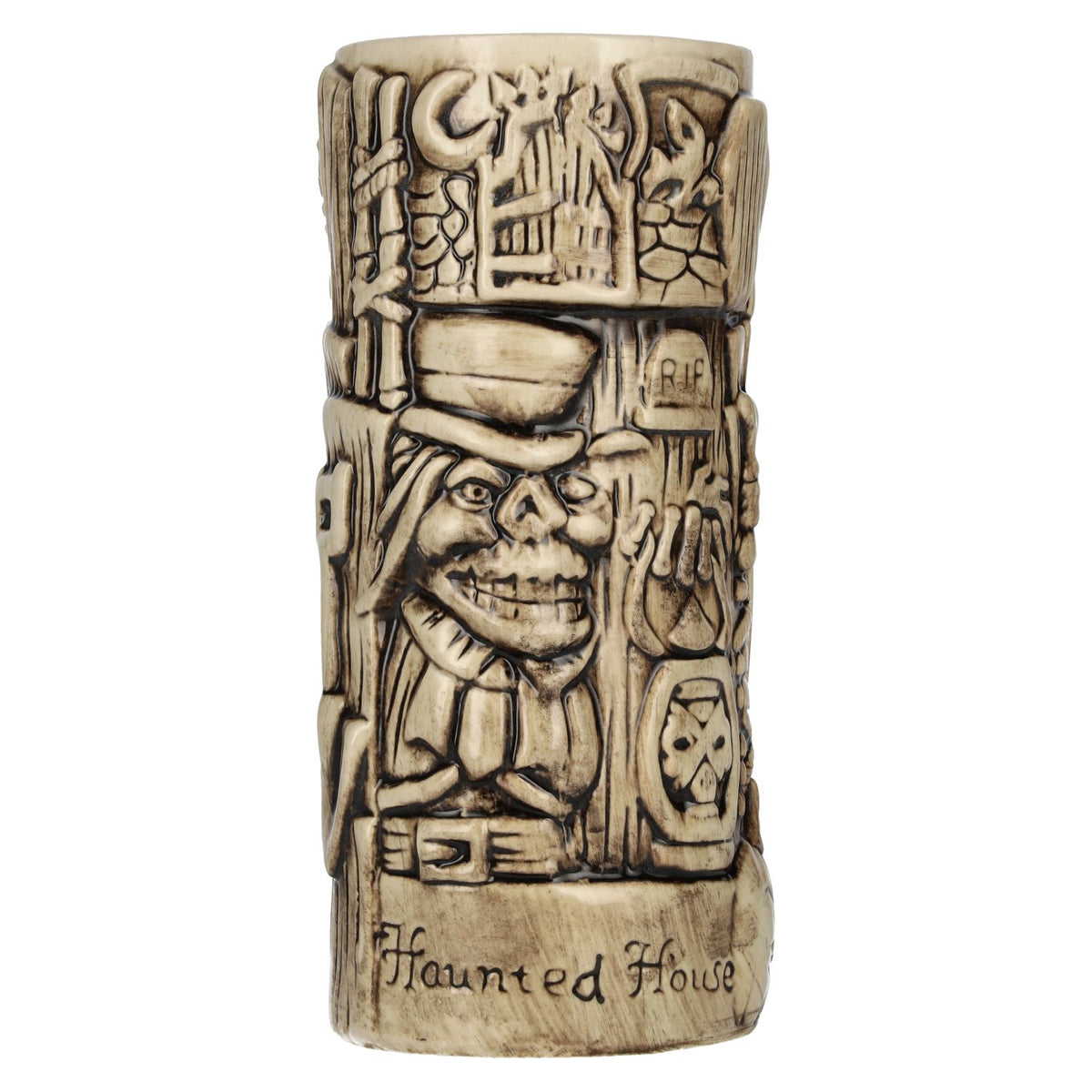 Tiki-beker van keramiek 'Haunted House' 0,53 l