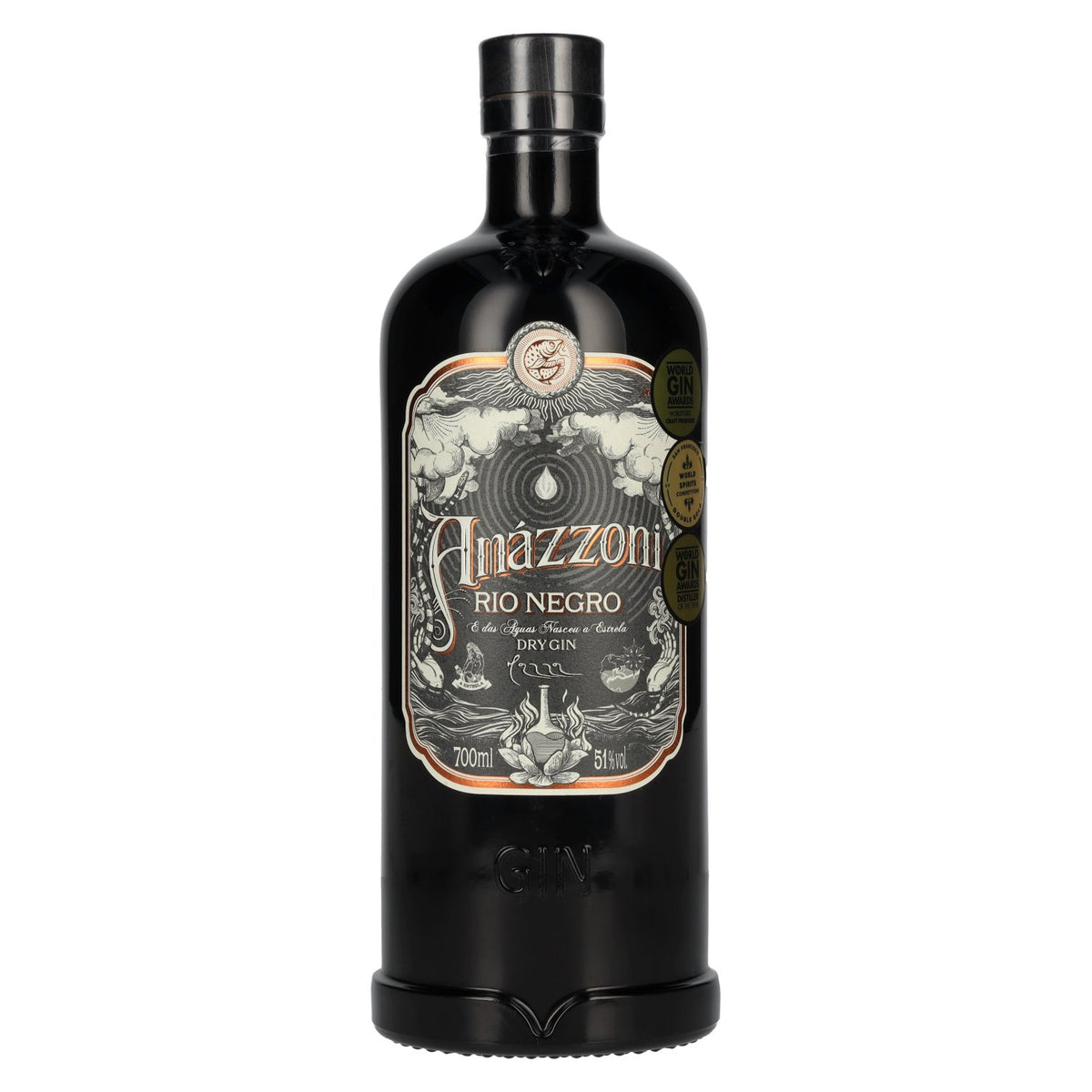 Amázzoni Gin Rio Negro 51% vol. 0,7l