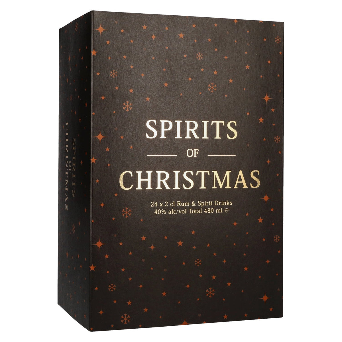 Spirits of Christmas : rhum et spiritueux, 40 % vol., calendrier de l'Avent 24 x 0,02 l