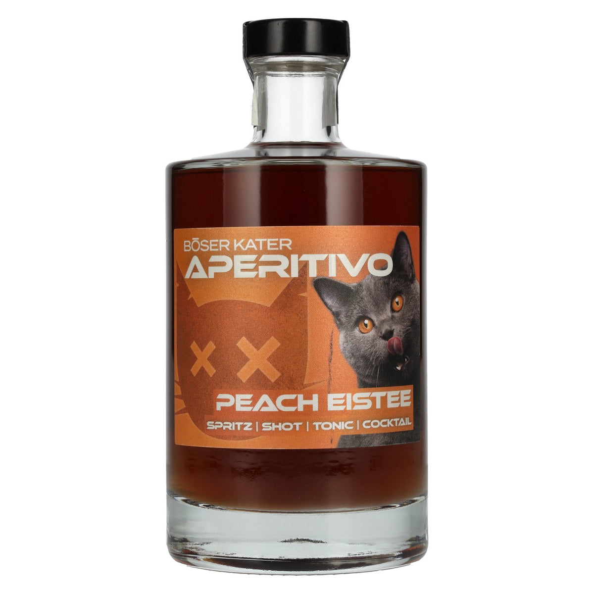 Böser Kater Aperitivo Thé glacé à la pêche 15 % vol. 0,5 l