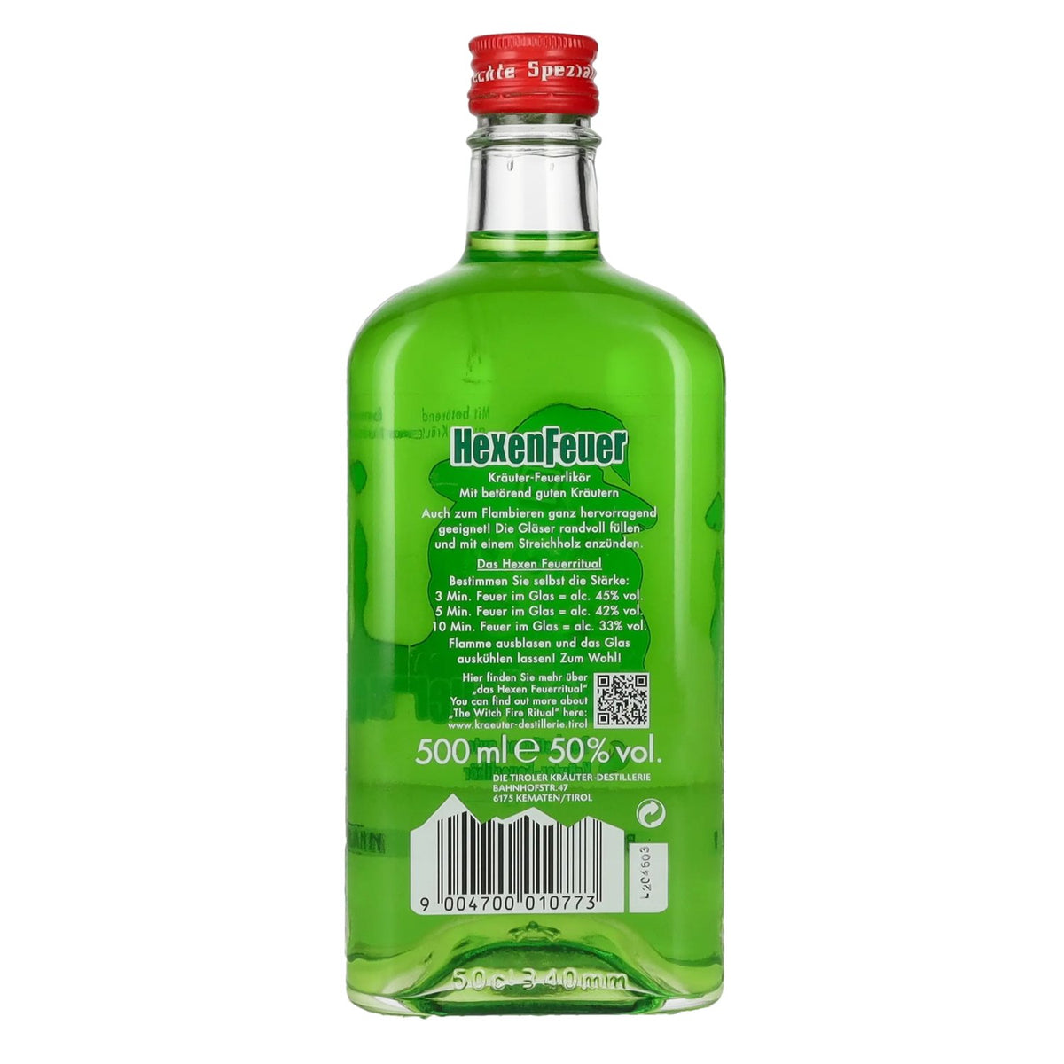 Baumann HexenFeuer Liqueur de feu aux herbes 50% vol. 0,5l