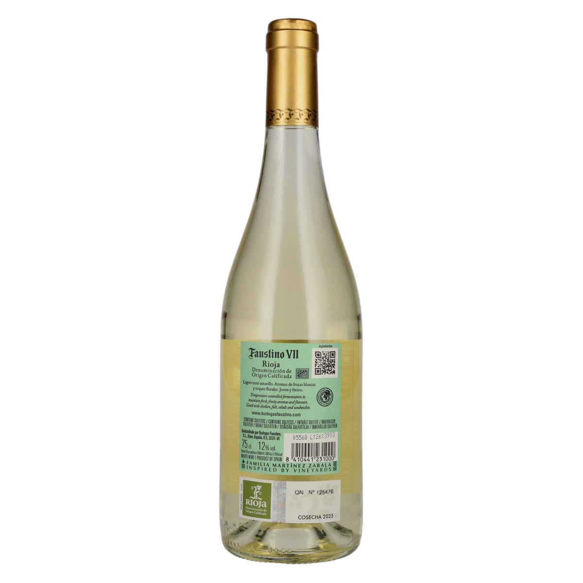 Faustino VII Blanco Rioja DOC 2025 12% Vol. 0,75l