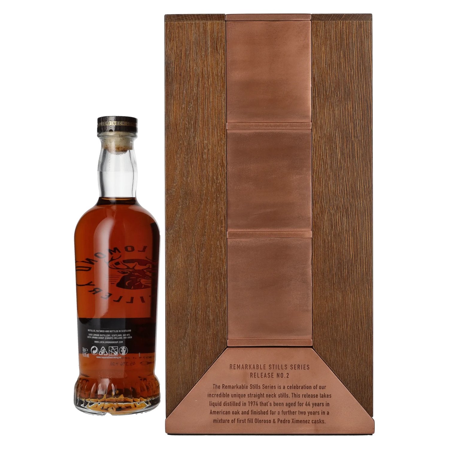 Loch Lomond 46 Years Old REMARKABLE STILLS SERIES Release No. 2 45,3% Vol. 0,7l en caisse bois