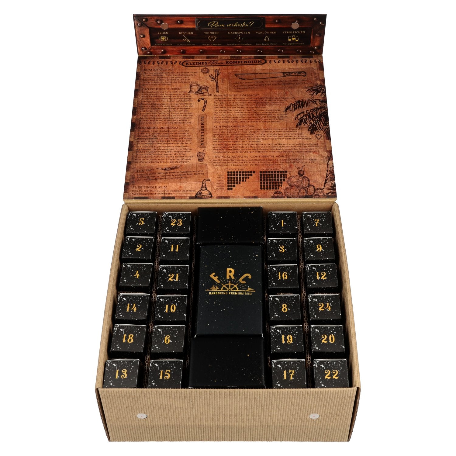 OH HOLY Rum Adventskalender 45,7% Vol. 24x0,02l