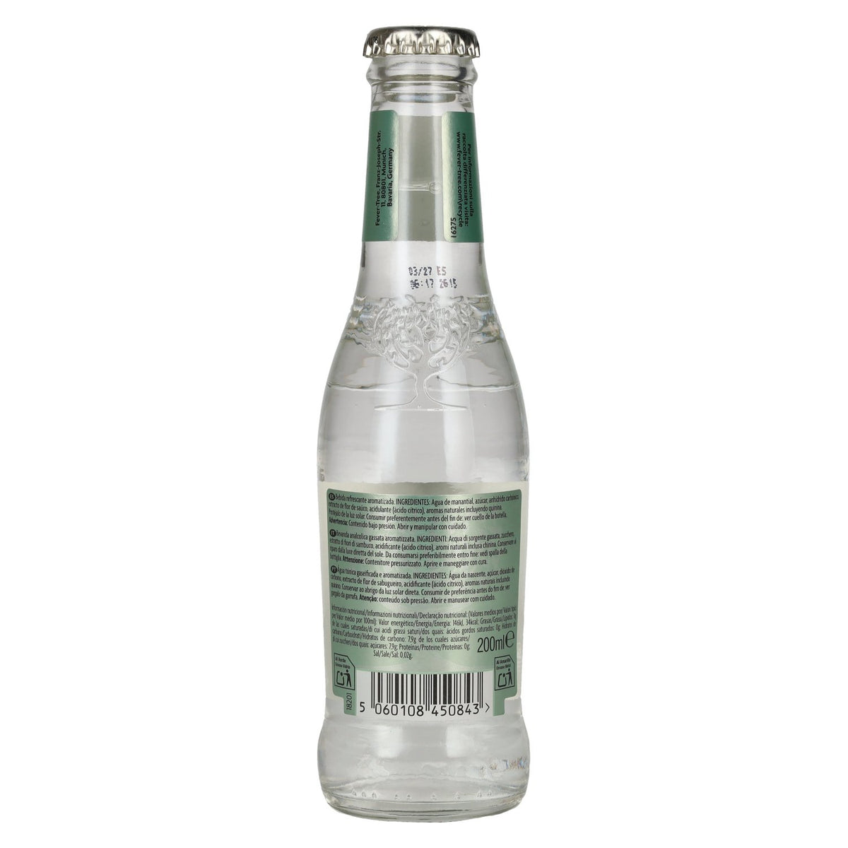 Fever-Tree Vlierbloesem Tonic Water 0,2 l
