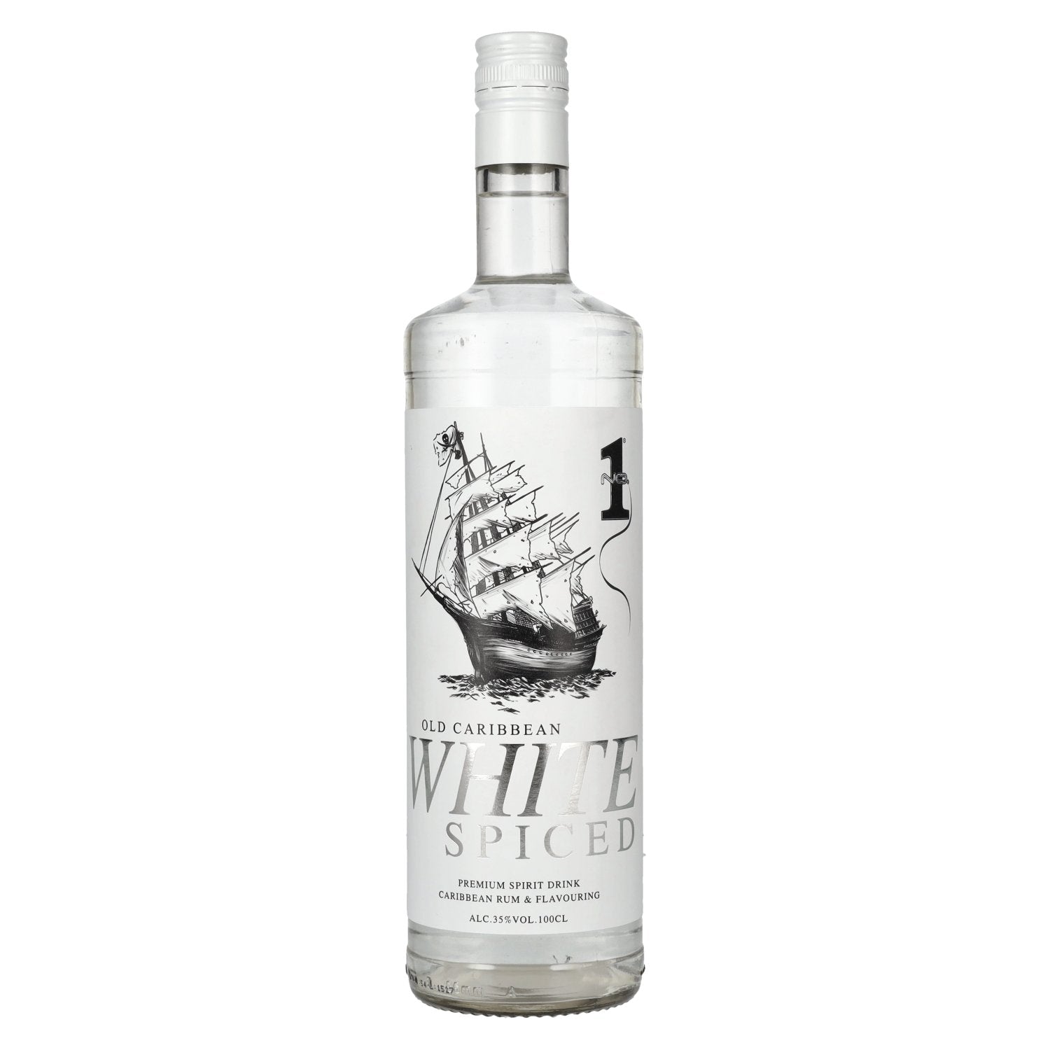 No. 1 Old Caribbean WHITE SPICED 35% vol. 1 l