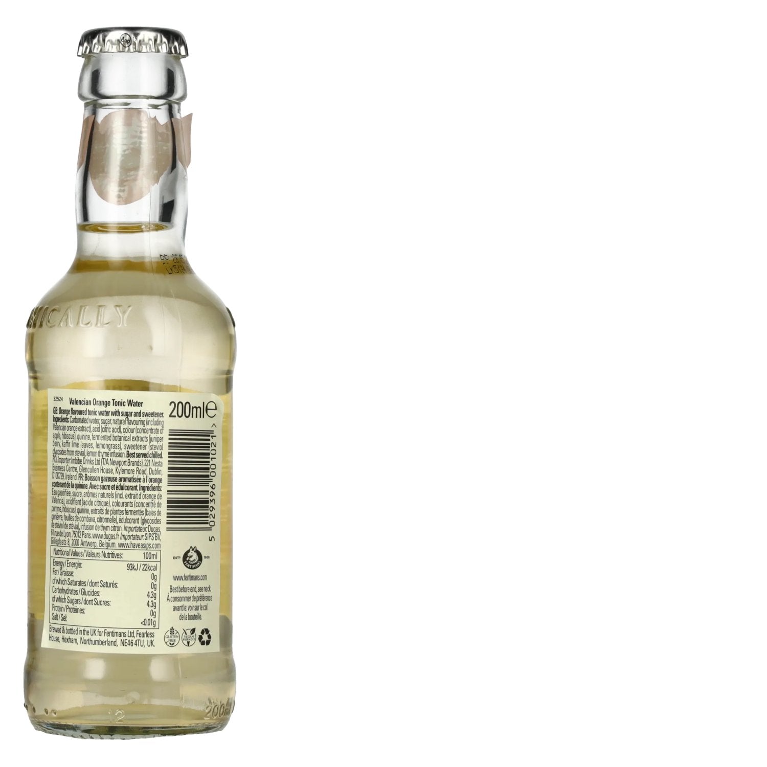 Fentimans VALENCIAN ORANGE Tonic Water 0.2l