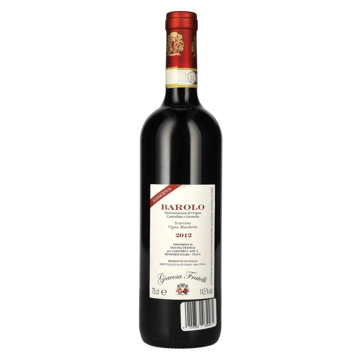 Giacosa Fratelli Barolo Scarrone Vigna Mandorlo Riserva DOCG 2012 14,5% Vol. 0,75l