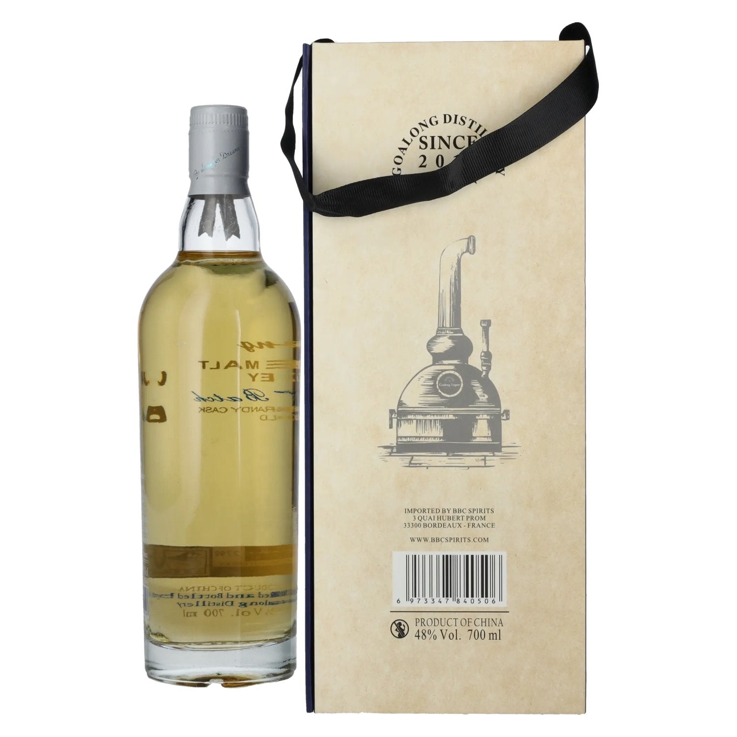 GOALONG 5 Years Old FIVE CASKS Small Batch Whisky 48% vol. 0,7l en coffret cadeau