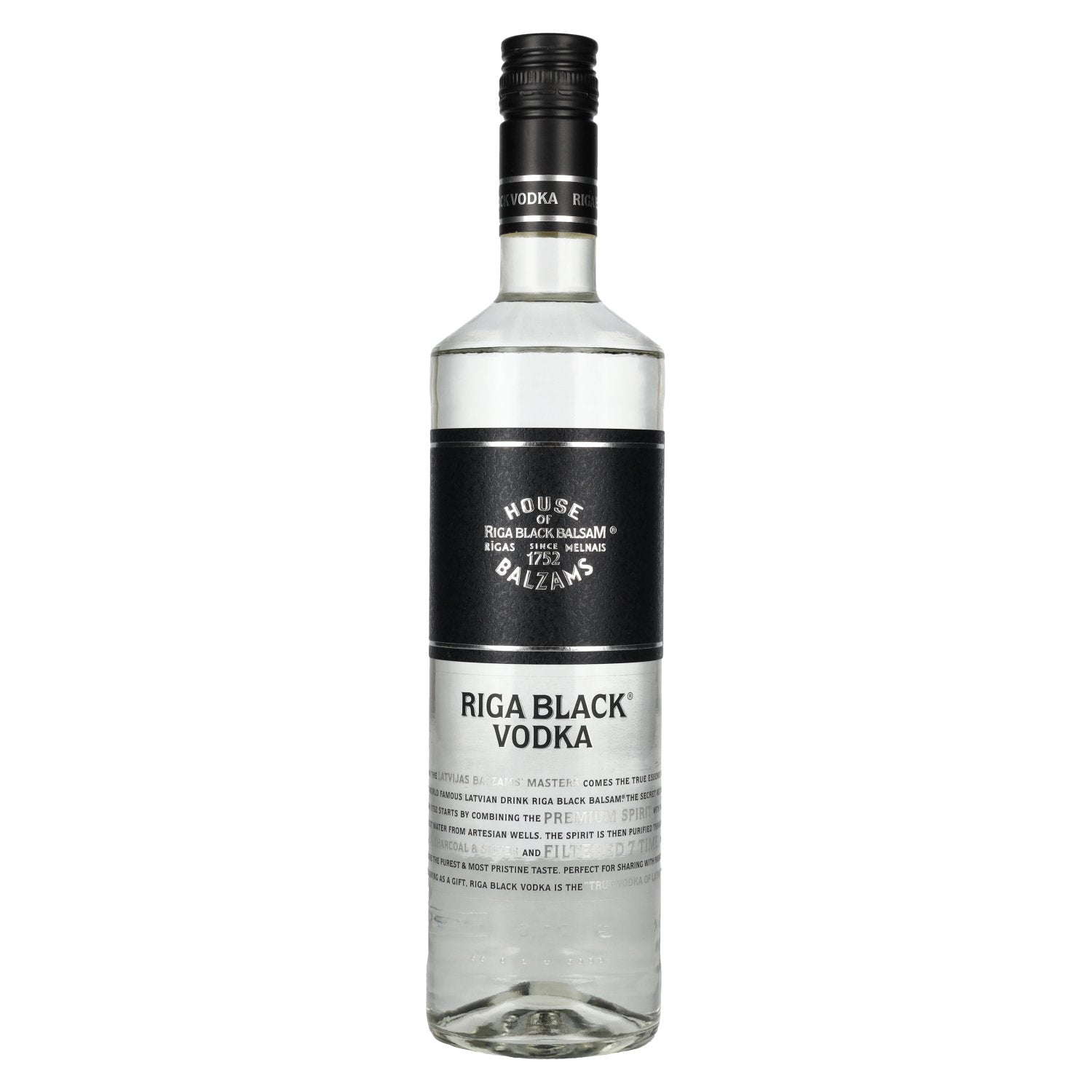 Riga Zwarte Wodka 40% Vol. 0,7l