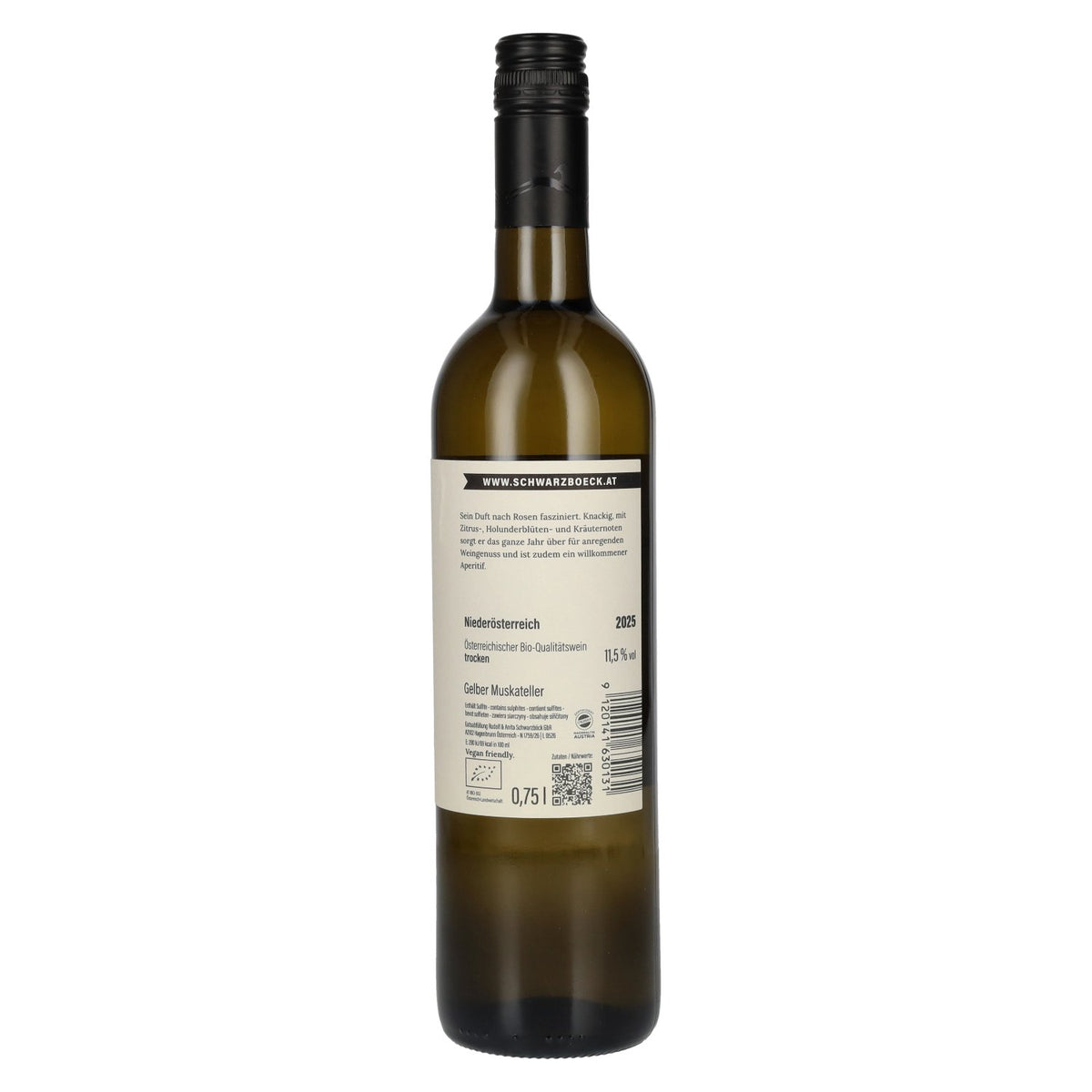 Schwarzböck Gelber Muskateller BIO 2025 11,5% Vol. 0,75l
