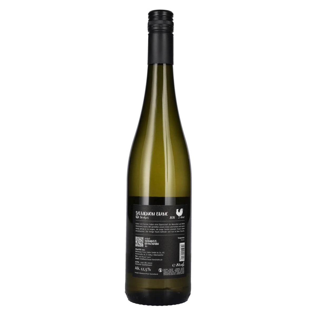 Franz Hahn Sauvignon Blanc 2021 12,5% Vol. 0,75l