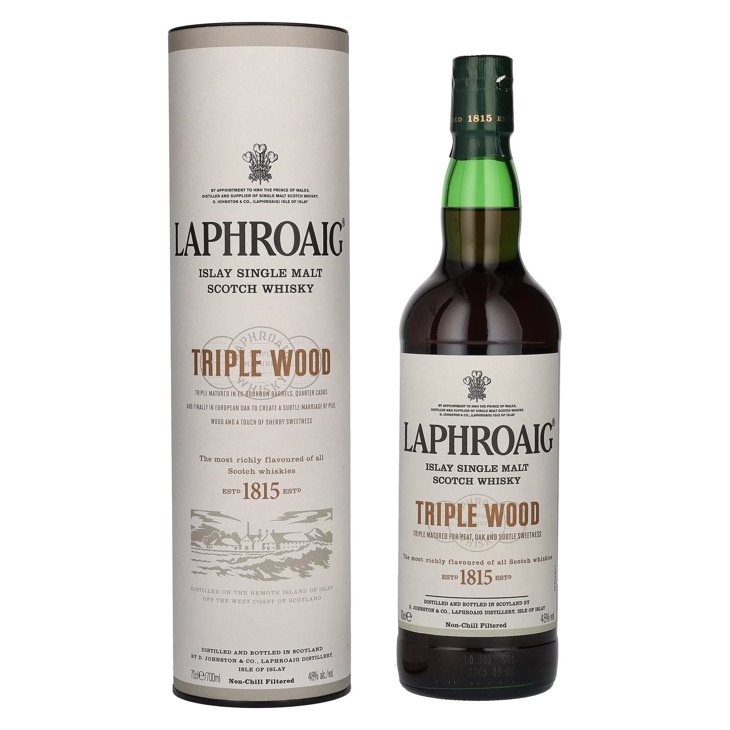 Laphroaig Triple Wood 48% Vol. 0,7l in geschenkverpakking