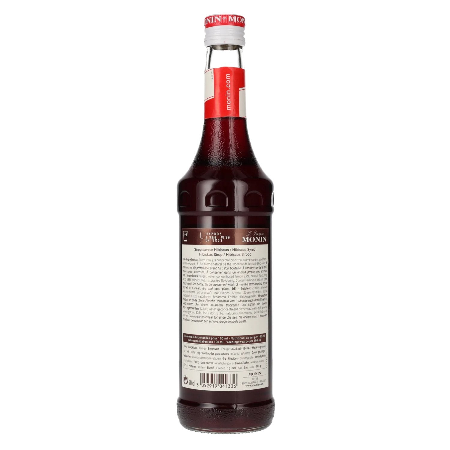 Le Sirop de Monin HIBISCUS 0,7l